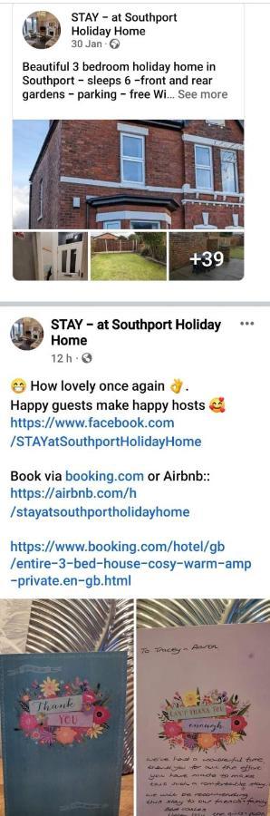 Stay - At Southport Holiday Home - Sleeps 6 エクステリア 写真